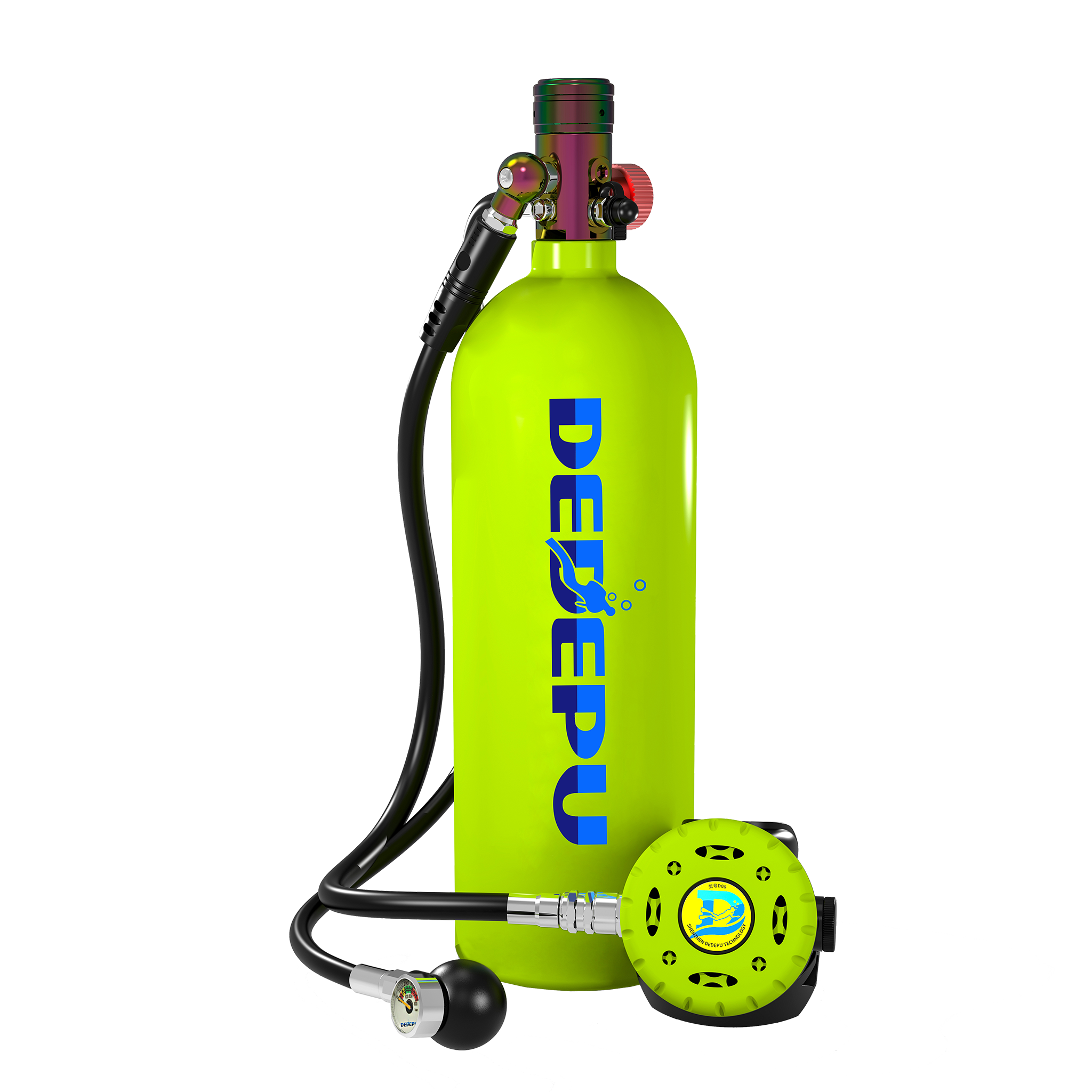 DivingD 3.5cu.ft Mini Scuba Tanks Two Bottle Portable Dive Lungs